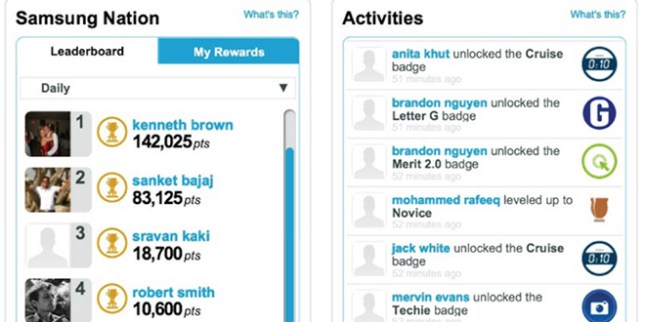 Samsung Nation quest badge